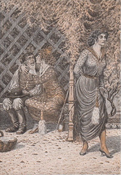 kaprisli kraliçe by Hinko Smrekar